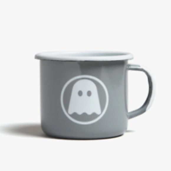 Ghostly Enamelware Tobaxxo coffee cup - Picture 1 of 2